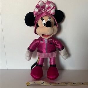Charming Pink Mouse Plush Toy with Bow
